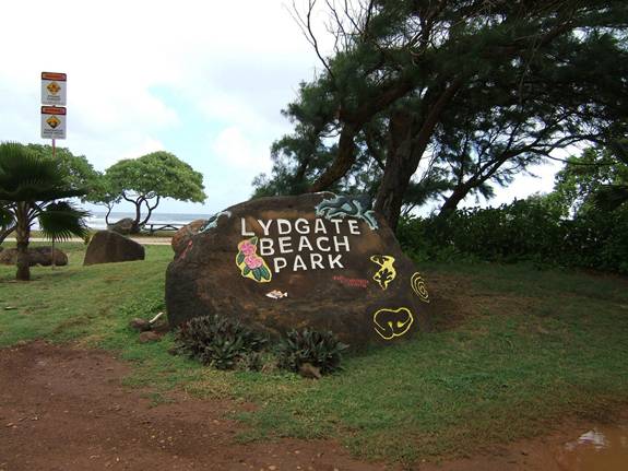 Lydgate Beach in Kauai