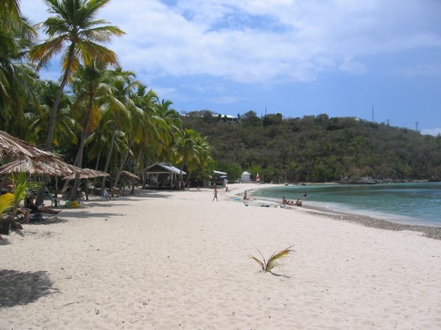 Honeymoon Beach on Water Island, US Virgin Islands