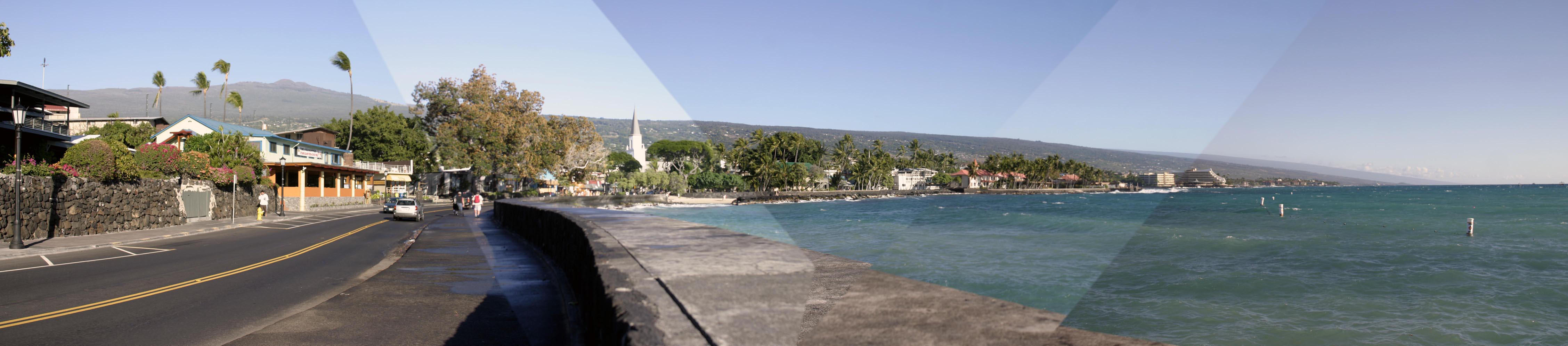 Kailua Bay at Kailua-Kona, Hawaii