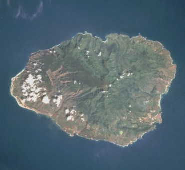 Kauai from space