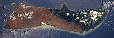 Molokai from Space