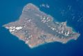 A satellite view of Oahu, Hawaii