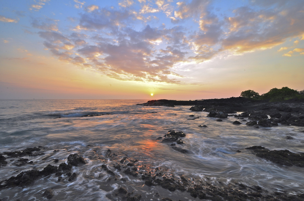 Old Airport Beach on the Big Island of Hawaii