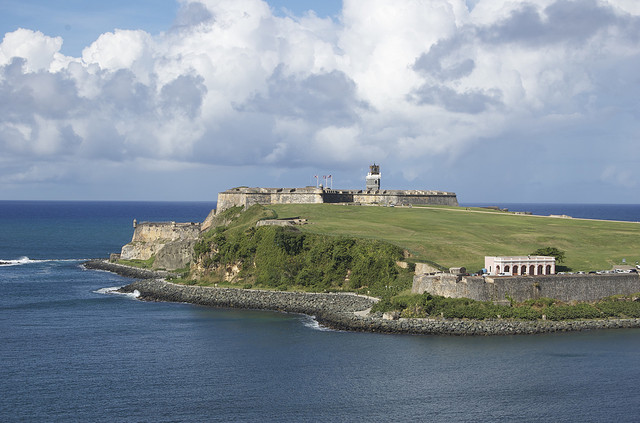 Fort San Felipe del Morro in Old San Juan, Puerto Rico  