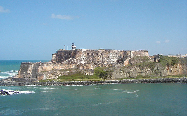 Fort San Felipe del Morro in Old San Juan, Puerto Rico
