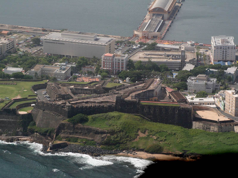 Fort San Cristobal in Old San Juan, Puerto Rico