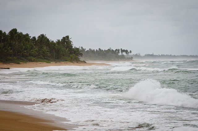 A beautiful beach in Arenas, Puerto Rico