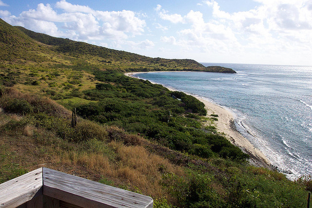 Overlooking Isaac Bay on St. Croix, USVI