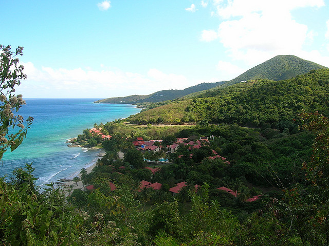 Overlooking Carambola Resort on St. Croix, USVI