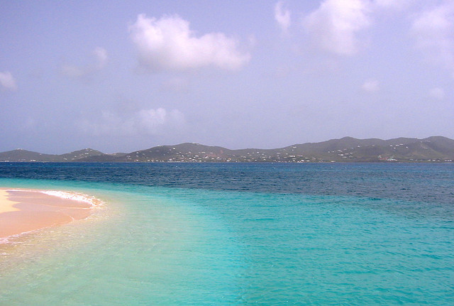 Buck Island Beach on St. Croix, USVI 