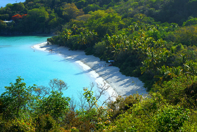 Trunk Bay on the US Virgin Island of St. John 