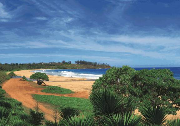 Kealia Beach in Kauai