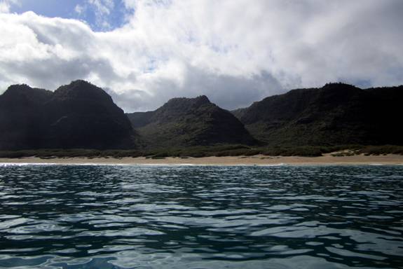 Barking Sands Beach in Kauai