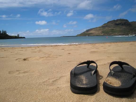 Kalapaki Beach in Kauai