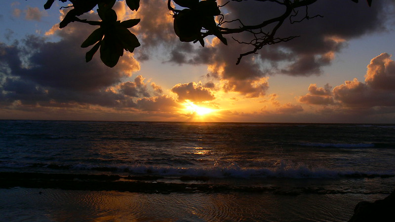 Waipouli Beach in Kauai